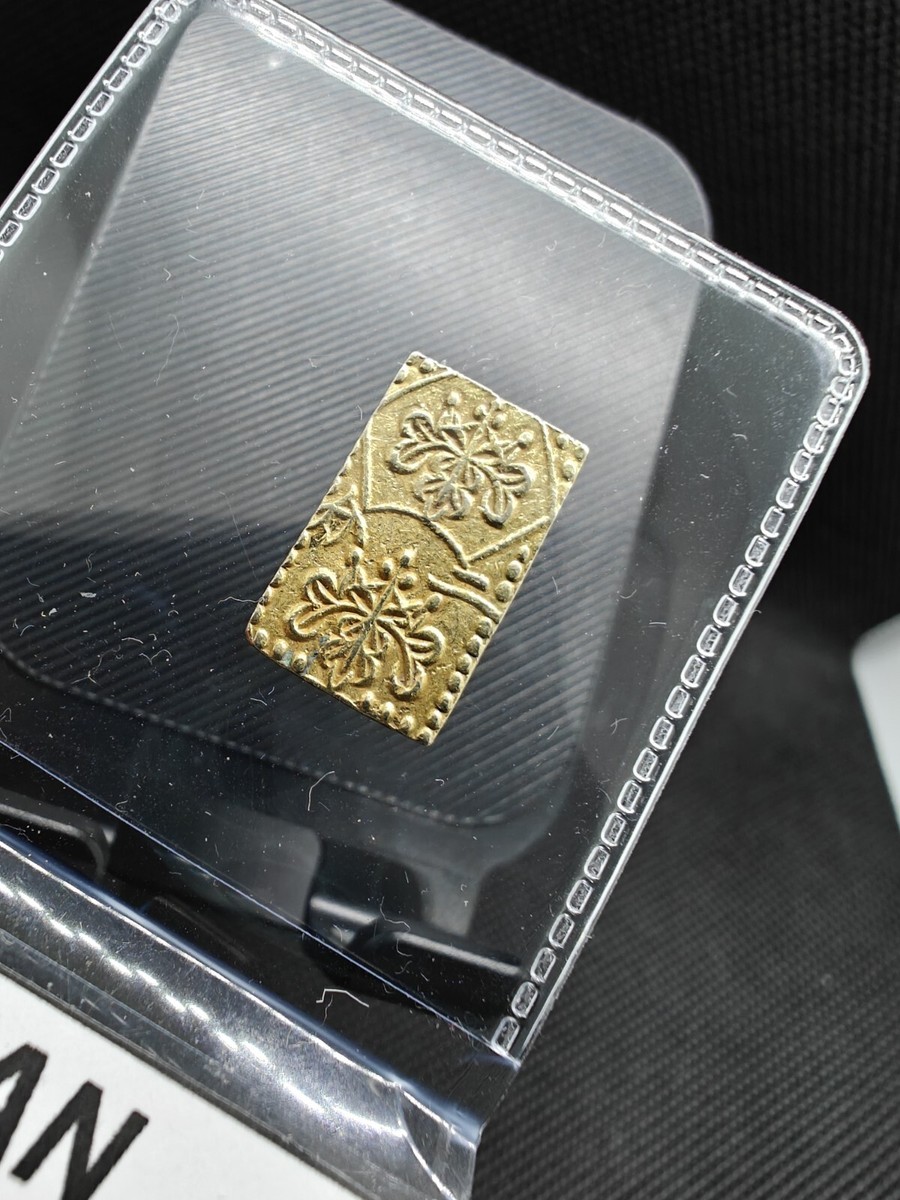 2136様感謝‼️JAPAN蒔絵GOLD 春蘭‼️受け継ぎたい逸品真塗在銘麦邨椀2客 Beautiful 1868 Japanese Gold Bar Coin SAMURAI Bar 2 BU Ni Bu