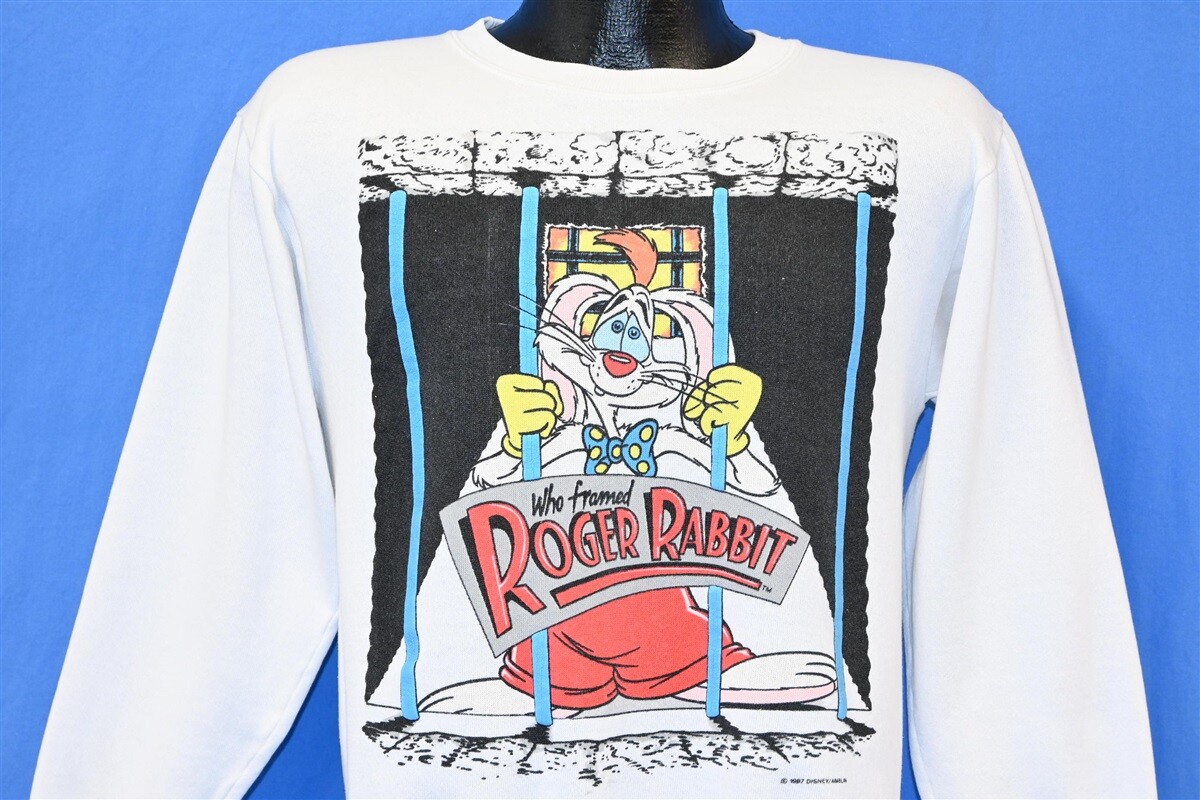 vtg 80s WHO FRAMED ROGER RABBIT DISNEY MOVIE CARTOON 