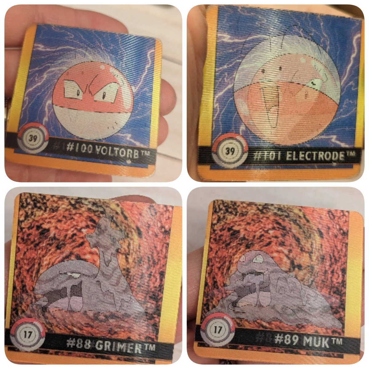 Pokmon 3D Action Flipz Premier Edition Hologram Cards #17&39 | eBay