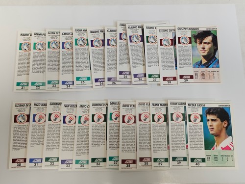 1992 Score Italian Serie A Cards w/ Klinsmann, Maldini, etc #1-300 YOU PICK - Picture 38 of 182