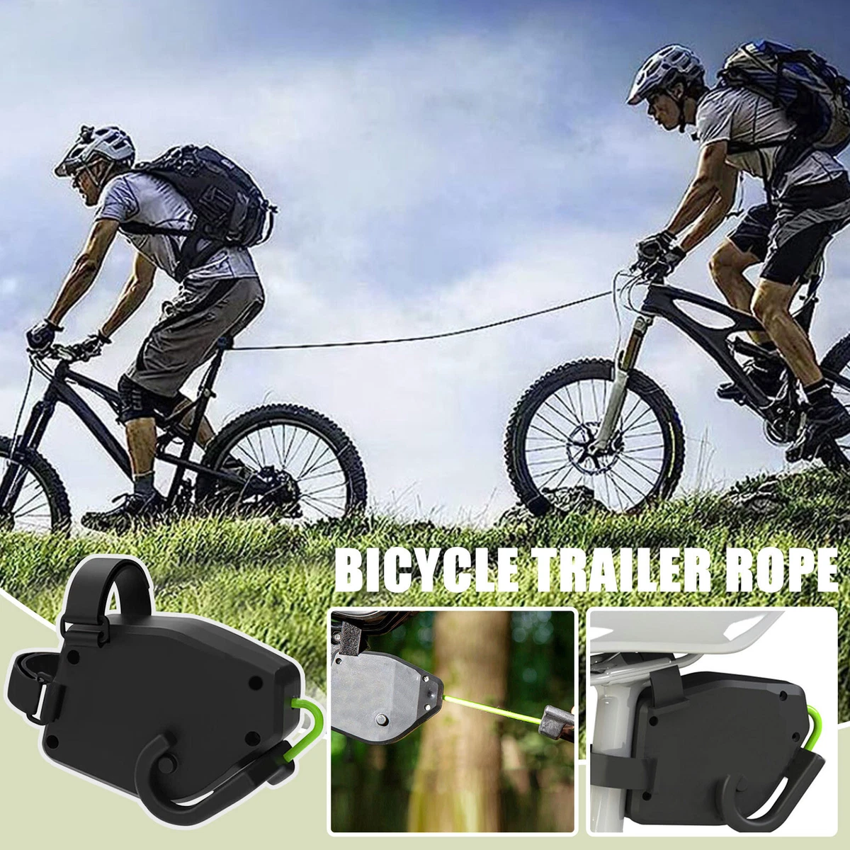 Bike Tow Rope Adults Bike Pull Rope Towing System For Long Trip