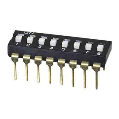 DIP SWITCH SPST 2.54 PITCH FL