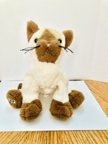 Webkinz Ganz Plush Siamese Cat HM160 No Code 8in - Picture 3 of 7