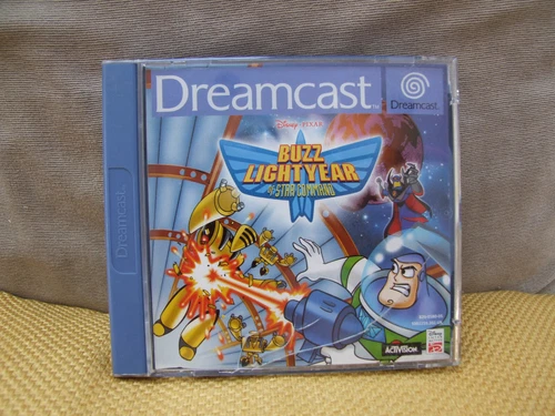 J6S OFFERS COMBINE - SEGA DREAMCAST WITH MANUAL - BUZZ LIGHTYEAR