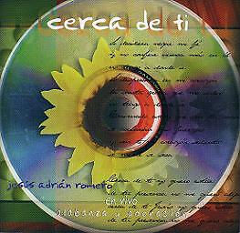 Cerca De Ti - Jesus Adrian Romero - CD