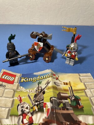LEGO 7950 Kindoms Castle Duell der Ritter Knights Showdown mit Bauanleitung