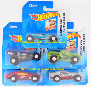 Hot Wheels Rare Hard To Find Wooden Toy 