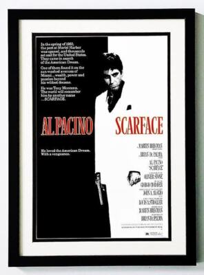 Scarface Movie Poster Framed Many Sizes available | eBay