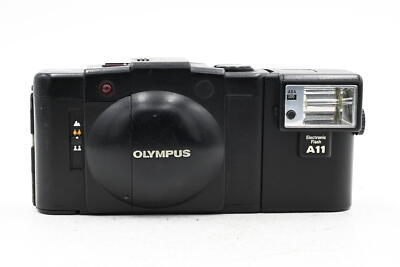 OLYMPUS XA2 A11　コンパクトフィルムカメラ OLYMPUS】XA2 + A11（シティブルー）*整備済み #1477140732025