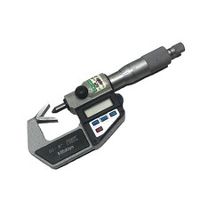 Mitutoyo 314-721-10 Digimatic 3 Flute V-Anvil Micrometer .05 - .6"  Range