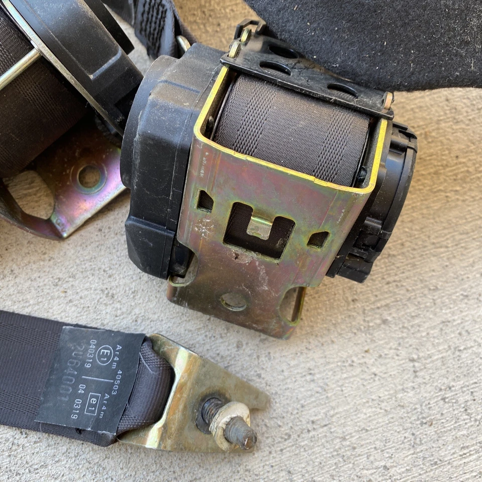 LOTE DE 2 PIEZAS 02-04 RETRACTORES CINTURÓN SEGURIDAD PASAJERO TIPO X JAGUAR IZQUIERDA Y DERECHA Foto 3 de 4