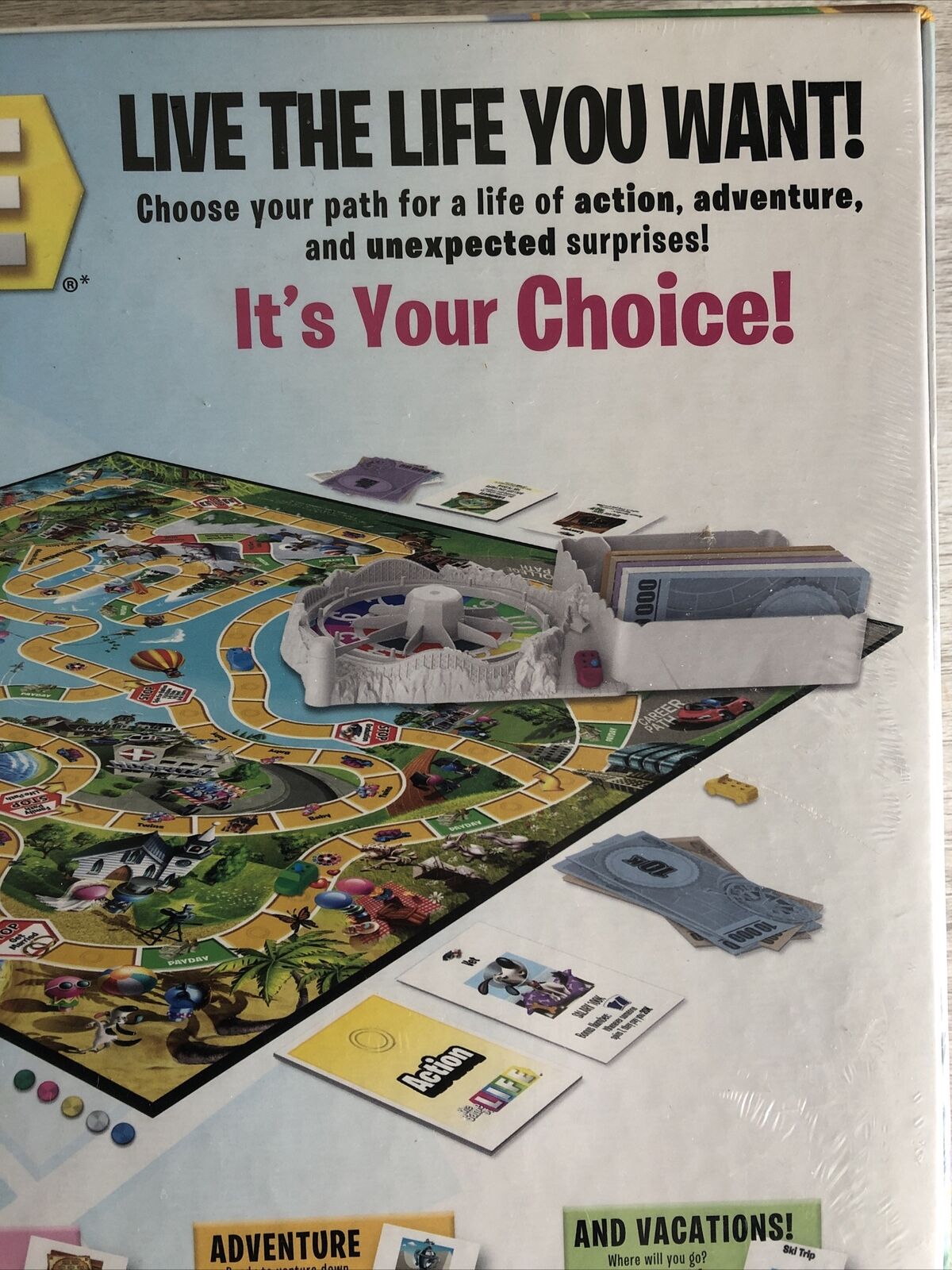 HASBRO GAMING The Game of Life Board Game for Families and Kids Ages 9 and  Up, Game for 2-4 Players Strategy & War Games Board Game - The Game of Life  Board