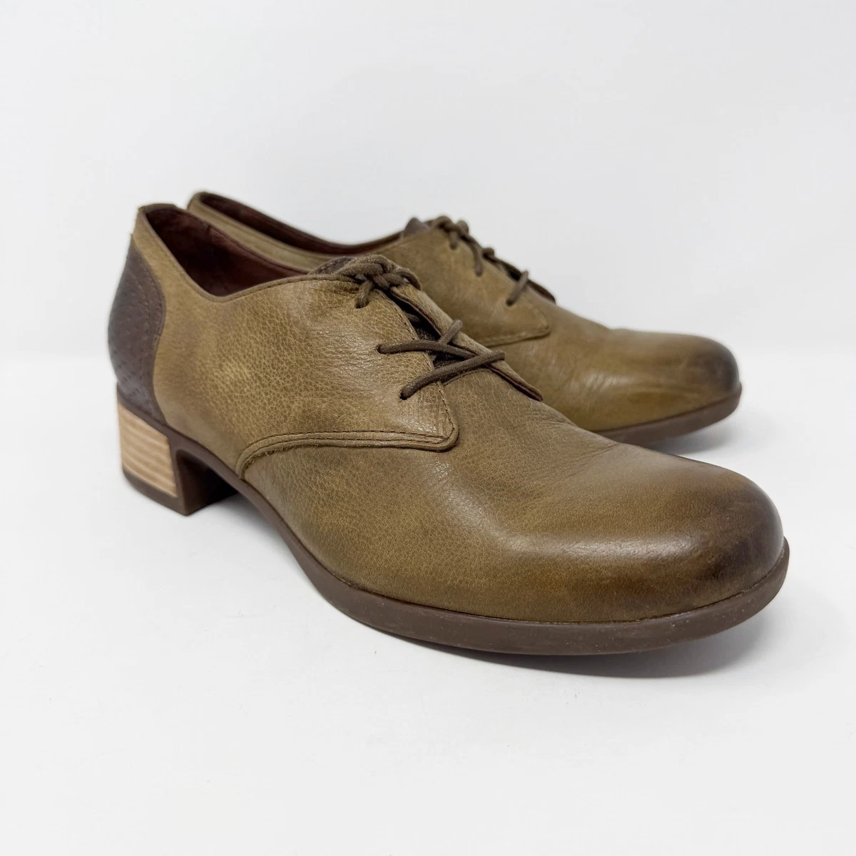 Dansko size 41 Brown Leather Oxfords‎ with Comfort Design box 20 Professional Saddle Full Grain Heritage – Dansko main image 4