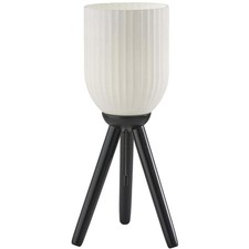 Adesso 1629-01 Kinsley Table Lamp Black Wood