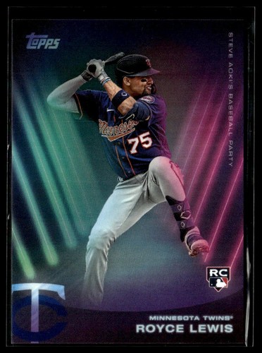 Royce Lewis #199 2022 Topps X Steve Aoki card