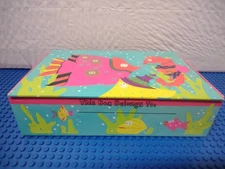 Vintage General Box Company Pencil School Box With Pencils , Pentech