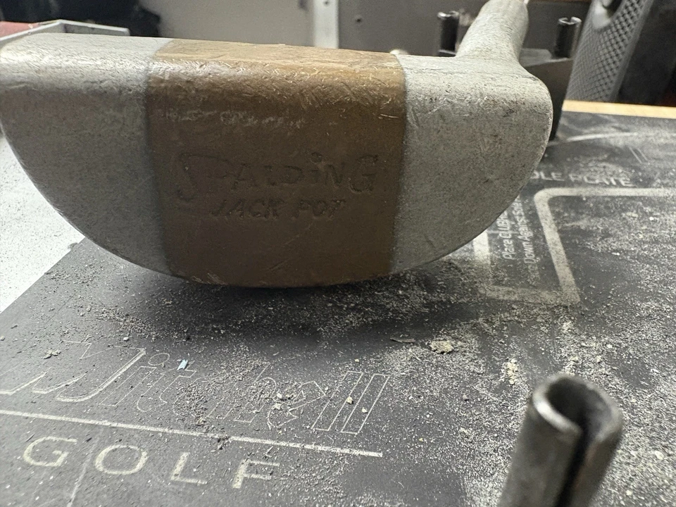 SPALDING Jack Pot Rolled Edge Putter Steel Shaft RH 34.5" - Image 2 of 4