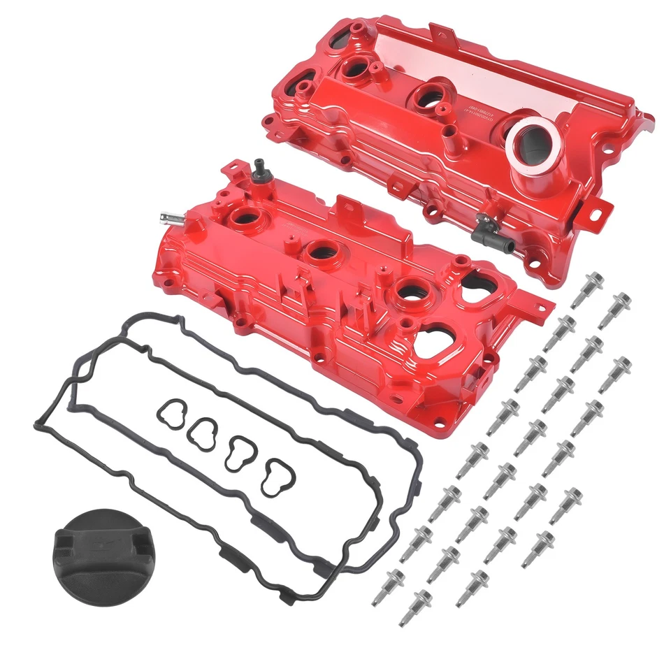 2x Upgraded Valve Covers Set for Nissan 350Z Infiniti FX35 G35 M35h Q50 Q70 3.5L - Image 3 of 4