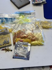 Lot Of Panfish Jigs Grubs Etc. Soft Plastic Large Lot Over 200 Pcs.