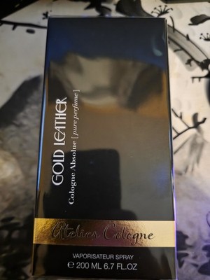 GOLD LEATHER by Atelier Cologne 200 ml/ 6.7 oz Perfume Spray NIB RARE