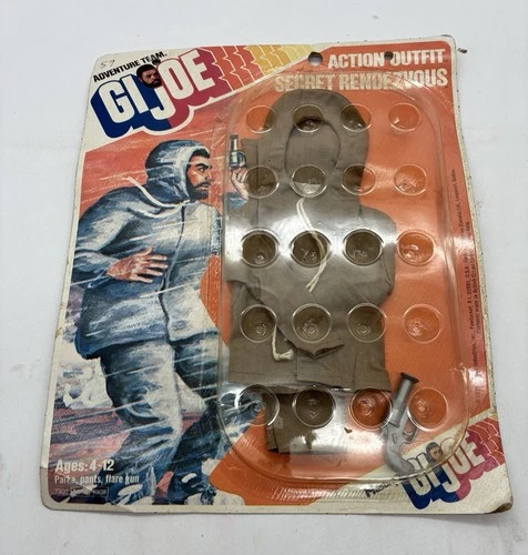 GI JOE 1975 Secret Rendezvous 7303 7308 RARE Orange Variant Hasbro Outfit Sealed