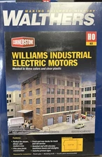 Walthers HO Strucure Building 933-3788 Williams Industrial Electric Motor NIB