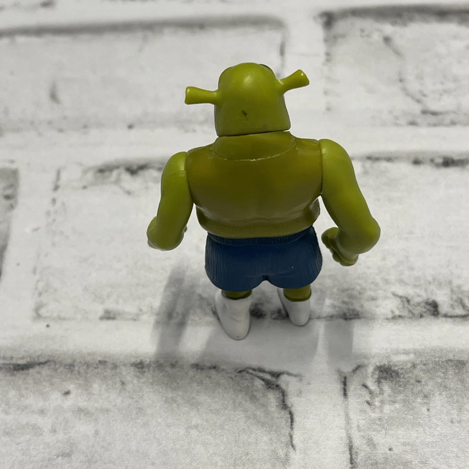 Figura de acción de colección Dreamworks Hasbro 2003 SHREK Mini Shrek Ogre juguete de 3 pulgadas Foto 3 de 3