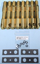 1963 1964 1965 Corvette Fuel Injection Set Of 8 New X Nozzles Gaskets