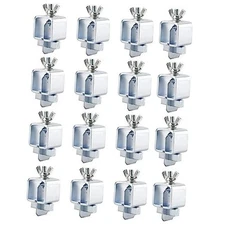 Toolly 16 Pack Butt Welding Clamps - Small Welding Clamps Auto Body Panel 