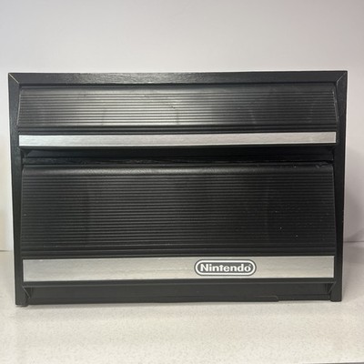 Nintendo NES 2-Drawer Game Holder Controller Zapper Storage Case Cabinet Vintage