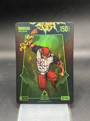 Bo Jackson Battle Arena Wargod Mike Trout Glow Battlefoil 1st Edition