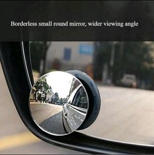 Blind Spot 360 Ajustable Mini Round Car Truck Motorcycle Rearview Mirror 3M Tape