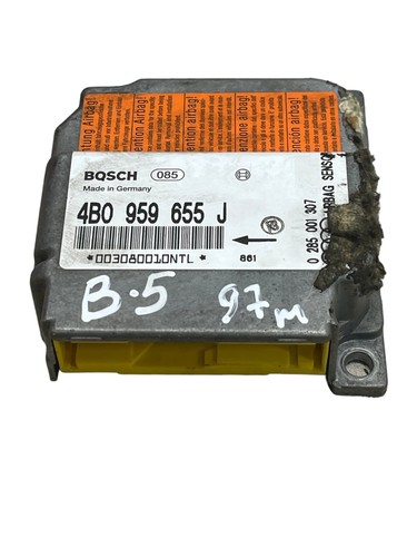 VW PASSAT B5 3B2 Airbag-Steuergerät 4B0959655J 1.80 Petrol 92kw 1998 25063998