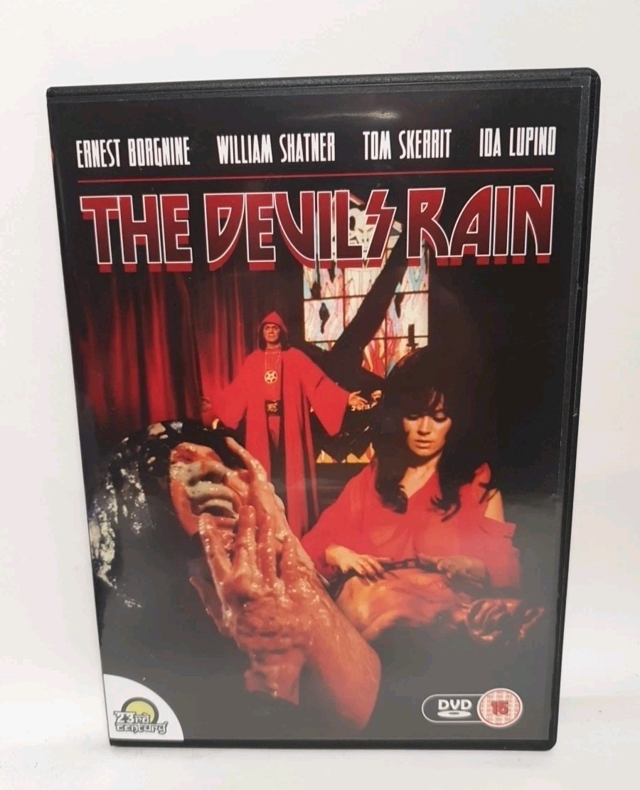 The Devil's Rain DVD 1975 Ernest Borgnine William Shatner Uk Dvd