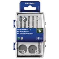 Dremel Glass and Stone Rotary Tool Accessory Kit 8-Piece 