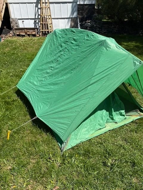 Classic Eureka Timberline 2 Person Tent Green A Frame Model TL-2 - Used
