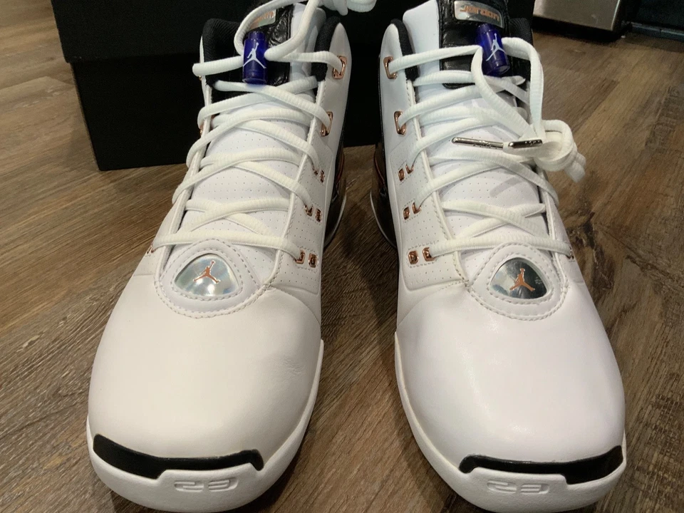 Novo Air Jordan 17 Retro "COBRE" 2016 - 832816 122 Masculino Tamanho 10 - Imagem 3 de 4