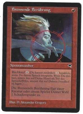 Brennende Berührung / Searing Touch  - TEMPEST -  deutsch  (fine -)  Buyback