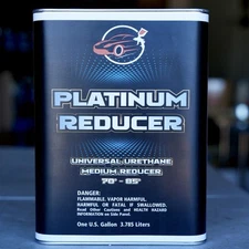 Platinum Reducer Universal MEDIUM Urethane Reducer GALLON Size! Automotive Paint