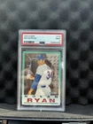 1992 FLEER #710 NOLAN RYAN "WHO'S NEXT?", PSA 9  MINT