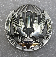 insigne de la 1ère compagnie, du 1er régiment de chasseur parachutiste, 1er RCP