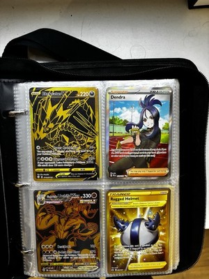 Pokemon binder (Champion Path, Swords & Shields) 125 cards. 