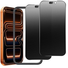 2 Pack Matte Privacy Screen Protector for iPhone 17 Pro Max 6.9", Anti-Spy, Scra