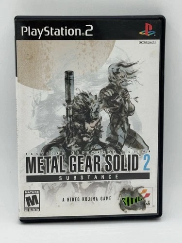 Metal Gear Solid 2 Substance PS2 Complete CIB Tested Manual READ