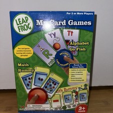 Leap Frog My Card Games Math Rummy Alphabet Go Fish Addition Subtraction