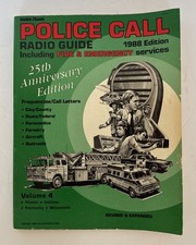 Radio Shack Police Call Radio Guide 1988 Edition Vol 4 Illinois Indiana Kentucky