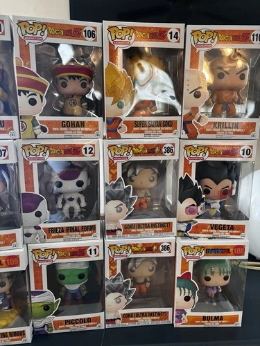 Funko Pop! Vinyl: Dragon Ball Z - Gohan, Super Saiyan Goku, Krillin, Frieza, Go…