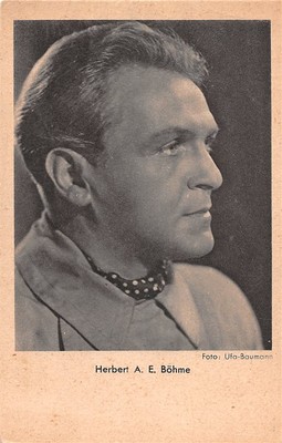 816126) Schauspieler AK Herbert A.E. Böhme 