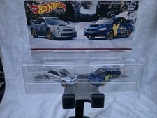 HOT WHEELS SUBARU IMPREZA WRX & ‘16 SUBARU WRX STI CAR CULTURE 2 PACK PREMIUM