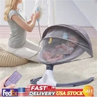 Electric Baby Bouncer Swing Bluetooth Music Cradle Rocker Chair Infant Newborn
